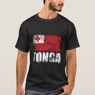 Tonga Flag Tongan Flag Hood T-Shirt