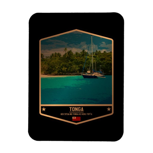 Tonga Magnet (Vertical)