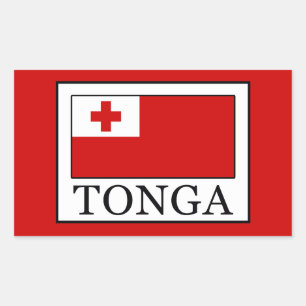 Tonga Rectangular Sticker