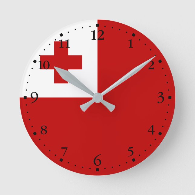 Tonga Round Clock (Front)