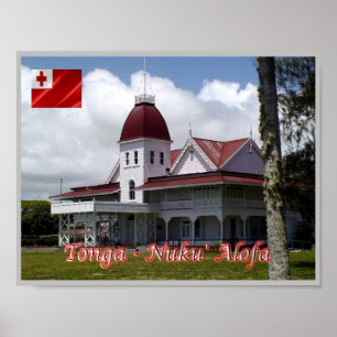 Tonga - Royal Palace - Poster