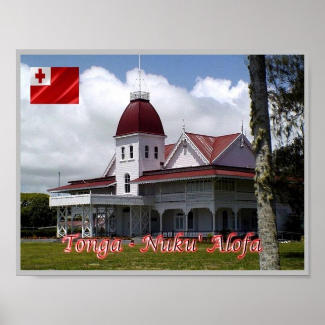 Tonga - Royal Palace - Poster (Front)