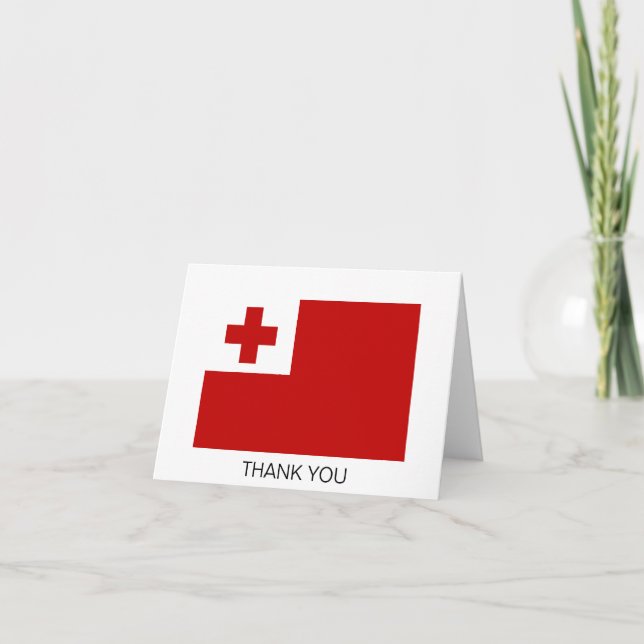 Tonga Thank You Card (Front)