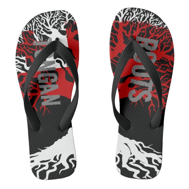 TONGAN ROOTS FLIP FLOPS (Footbed)