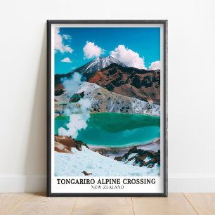 Tongariro Alpine Crossing Art - Tongariro Print 