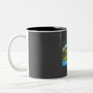 Tongariro Alpine Crossing - New Zealand Two-Tone Coffee Mug