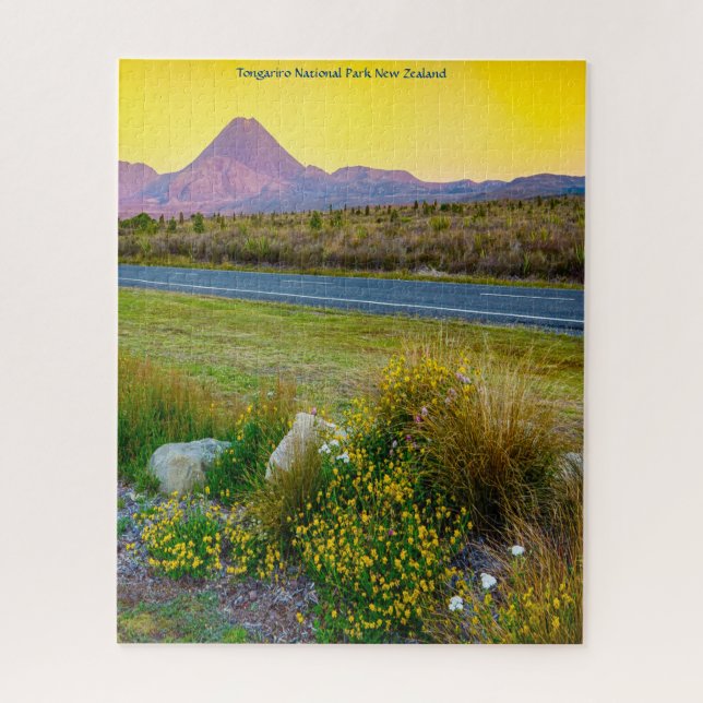 Tongariro National Park New Zealand Jigsaw Puzzle (Vertical)