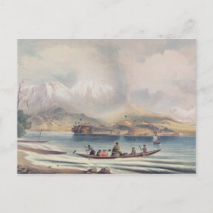 Tongariro Volcano, New Zealand Postcard