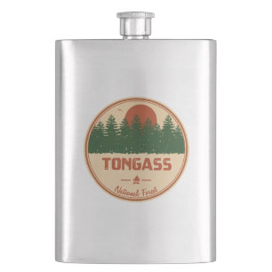 Tongass National Forest Hip Flask