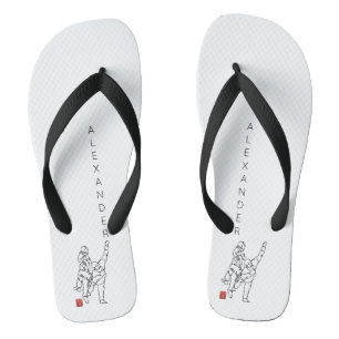 Tongs TAEKWONDO IMBALANCED Flip Flops