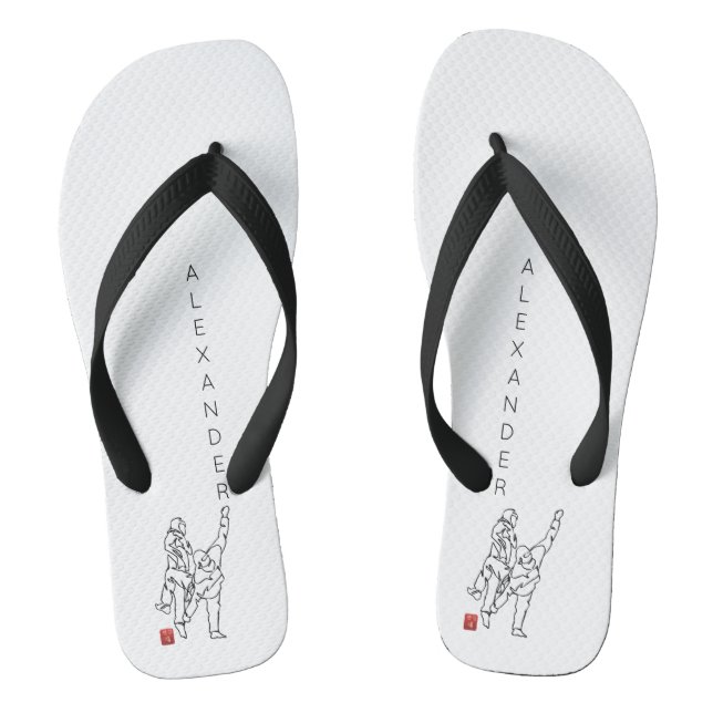 Tongs TAEKWONDO IMBALANCED Flip Flops (Footbed)