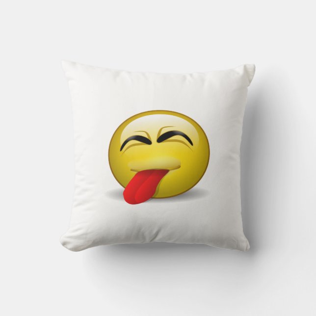 Tongue Out Cushion (Front)