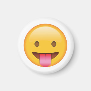 Tongue Out - Emoji Magnet