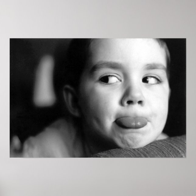 tongue out poster (Front)