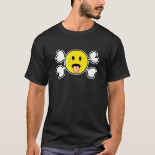 tongue Skull and Crossbones T-Shirt