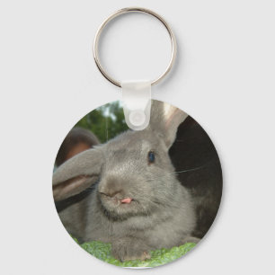 Tongue Twisted Rabbit  Keychain