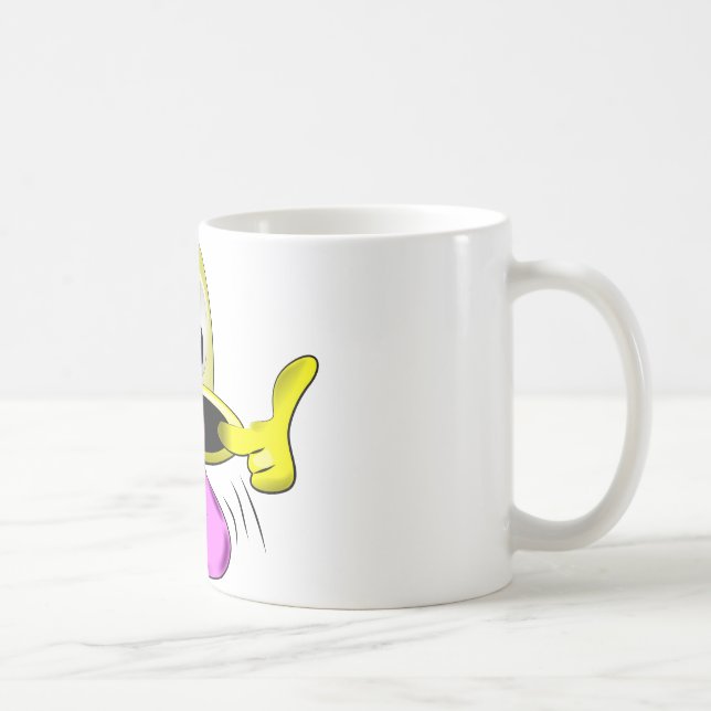 Tongue Wagger Coffee Mug (Right)
