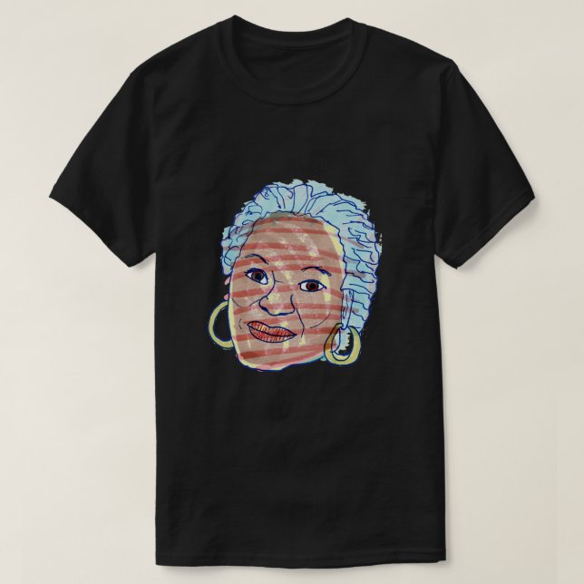 Toni Morrison Classic T-Shirt (Design Front)