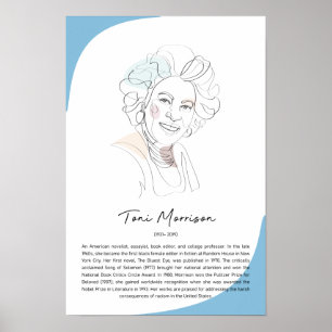 Toni Morrison Poster