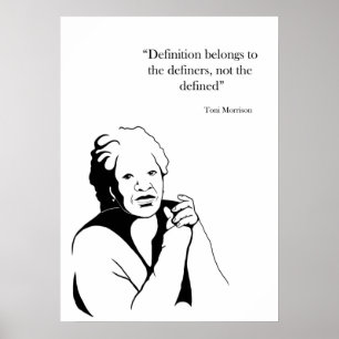 Toni Morrison Poster