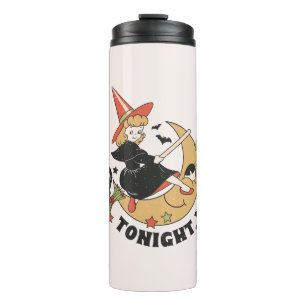 Tonight We Fly Cute Witch Thermal Tumbler
