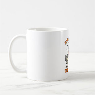 Tonight We Fly Funny Chicken Halloween Shirt Desig Coffee Mug
