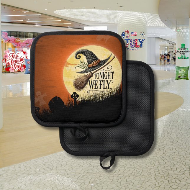 Tonight We Fly Halloween  Pot Holder (Creator Uploaded)