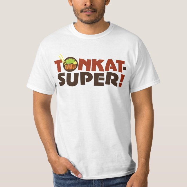 Tonkat-Super! Tonkatsu Graphic Tee Shirt (Front)