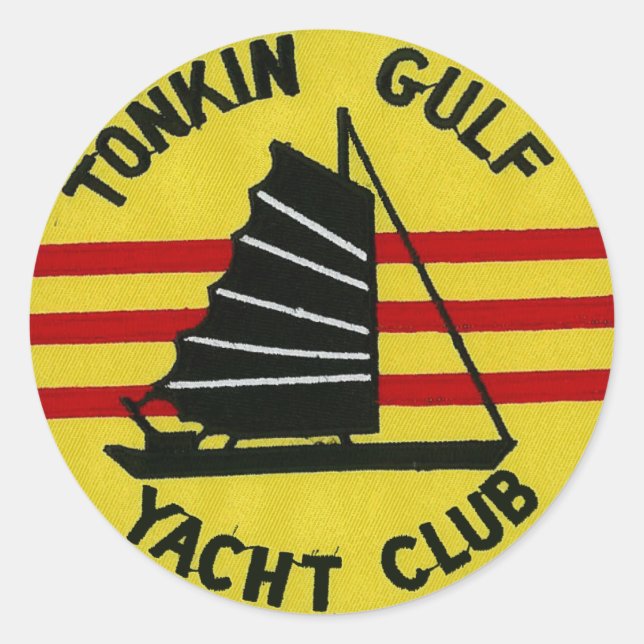 Tonkin Gulf Yacht Club Sticker (Front)