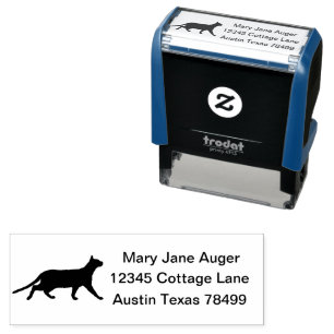 Tonkinese Cat Personalised Self-inking Stamp