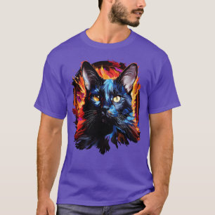 Tonkinese Cat Rainbow T-Shirt