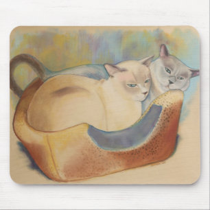 Tonkinese Precious & Romeo Mouse Mat