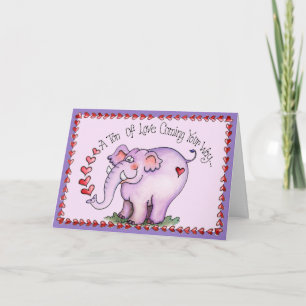 Tonne of Love - Greeting Card