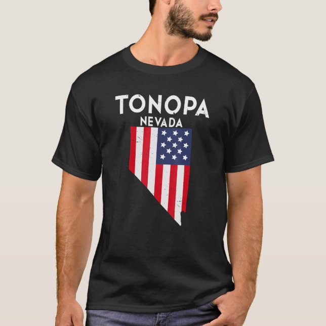 Tonopah Nevada USA State America Travel Nevadan T-Shirt (Front)