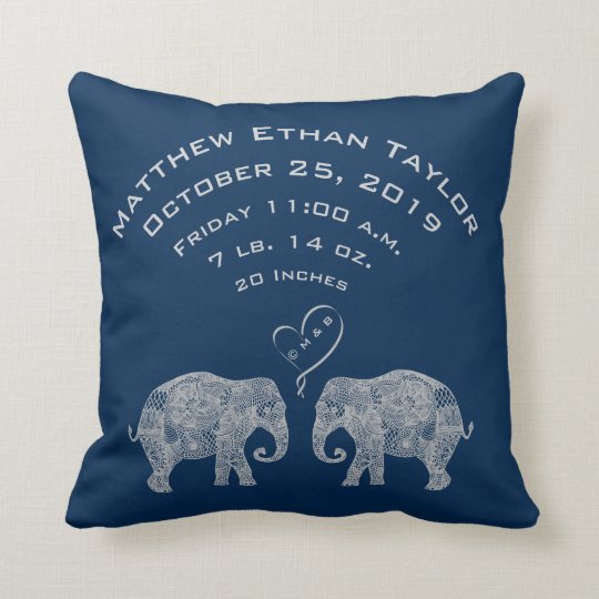 elephant cushion baby