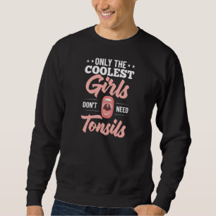 Tonsillectomy Tonsil Removal Recovery Surgery Get Sweatshirt