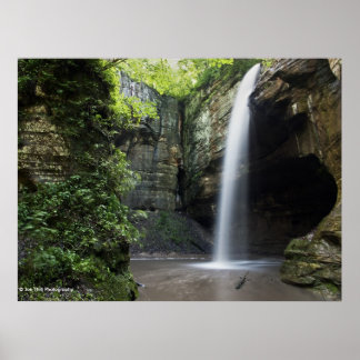 Tonti Canyon - Starved Rock State Park Poster