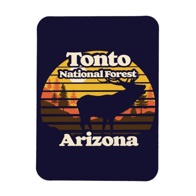Tonto National Forest Arizona Magnet (Vertical)