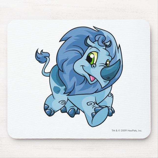 Tonu Blue Mouse Mat (Front)