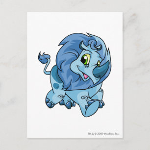Tonu Blue Postcard