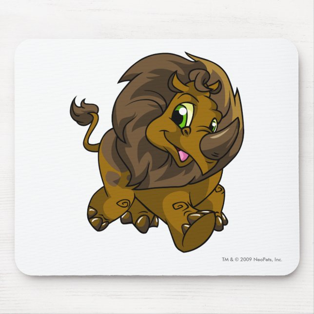 Tonu Brown Mouse Mat (Front)