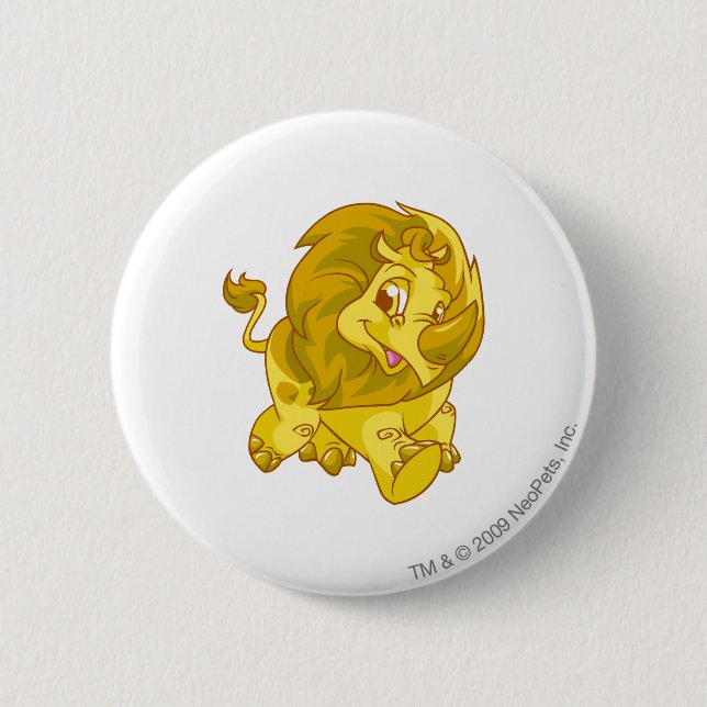 Tonu Gold 6 Cm Round Badge (Front)