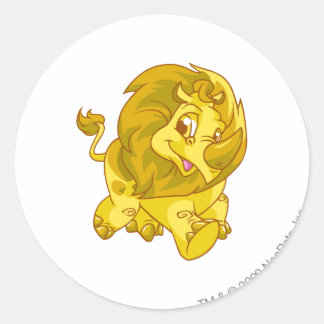 Tonu Gold Classic Round Sticker