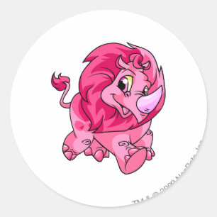 Tonu Pinnk Classic Round Sticker