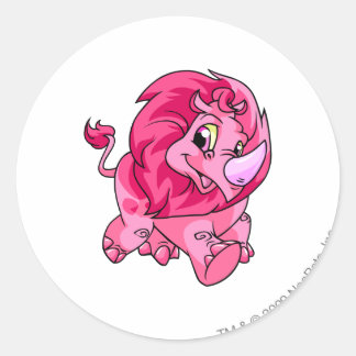 Tonu Pinnk Classic Round Sticker