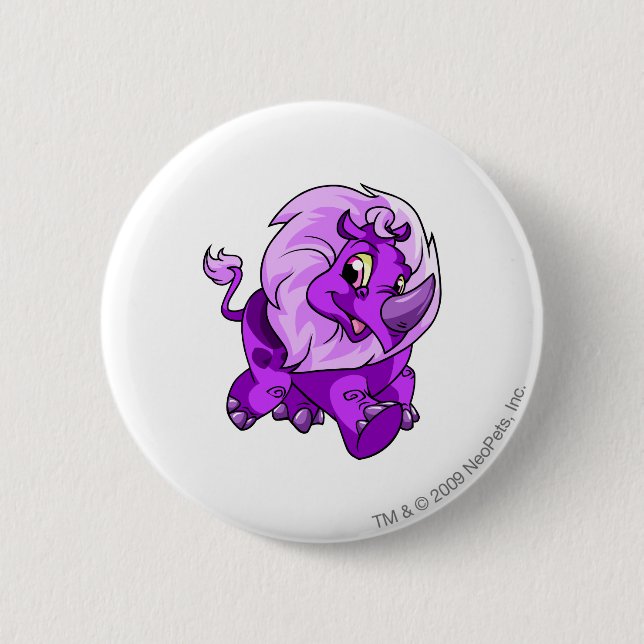 Tonu Purple 6 Cm Round Badge (Front)