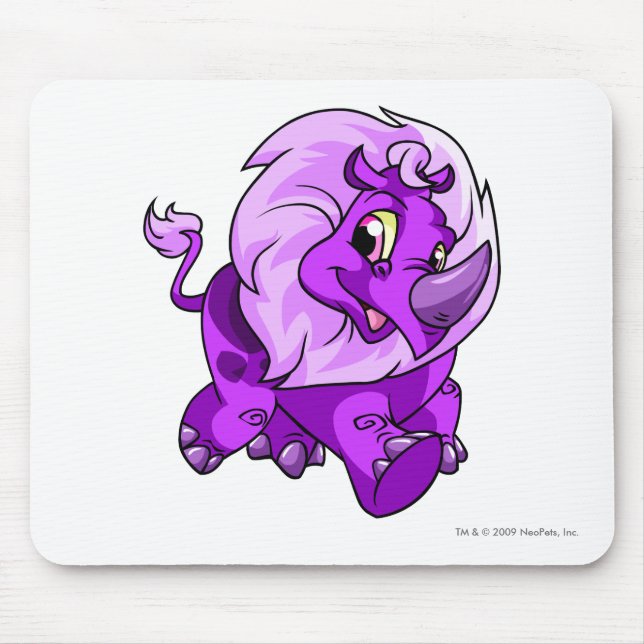 Tonu Purple Mouse Mat (Front)