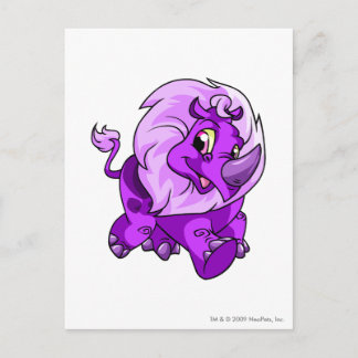 Tonu Purple Postcard