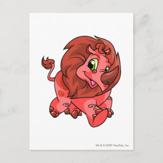 Tonu Red Postcard