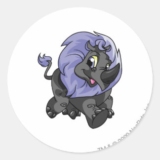 Tonu Shadow Classic Round Sticker